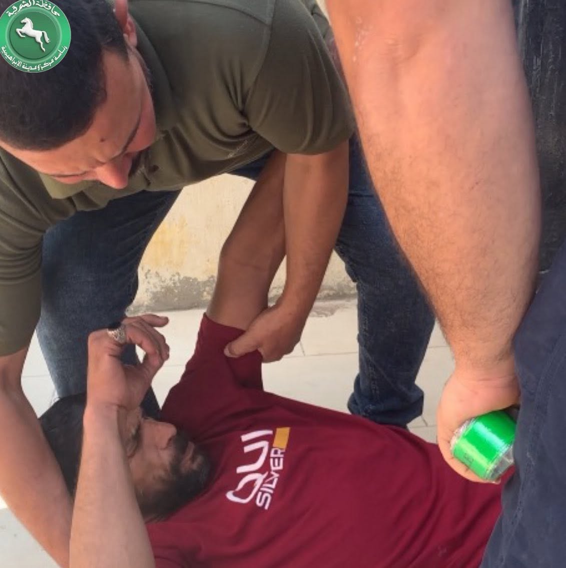 محاكاة لحريق بمجلس مدينة الابراهيمية