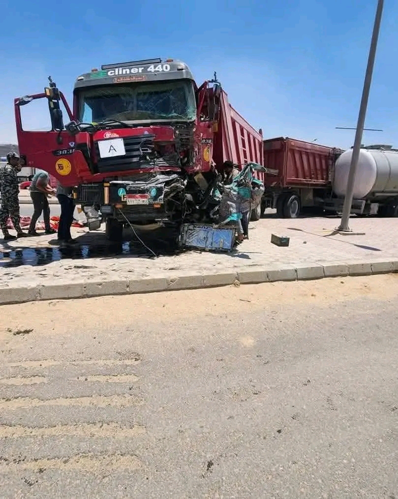 حادث تصادم بالعاشر من رمضان،فيتو