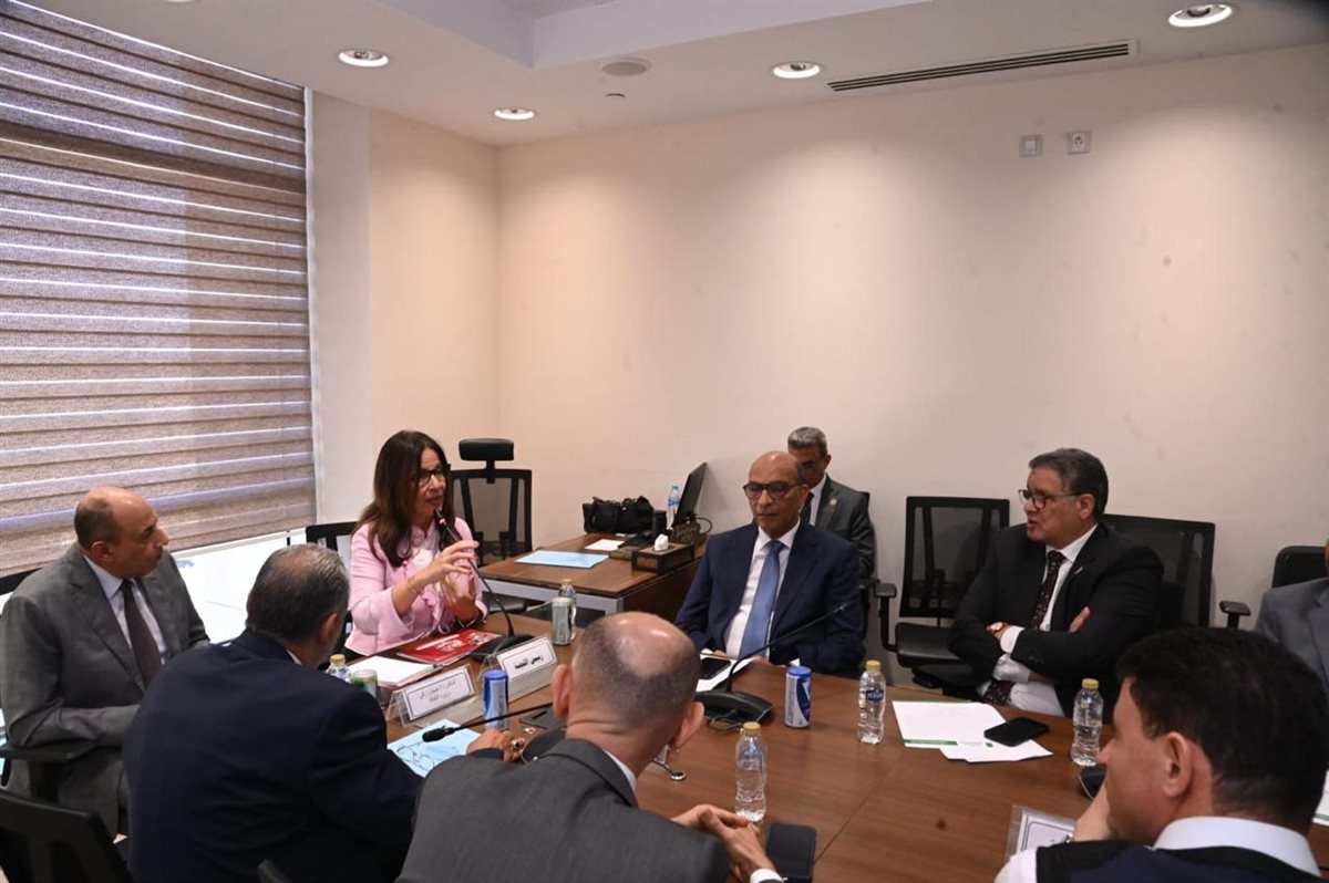 وزيرة الثقافة في اجتماع لجنة الدفاع والأمن القومي بمجلس النواب