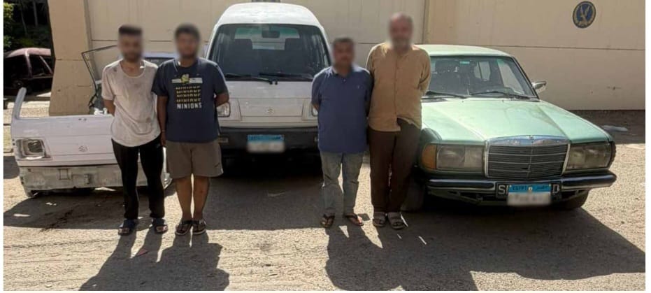 سقوط عصابة لسرقة السيارات بأسلوب “توصيل الأسلاك” في القاهرة والجيزة