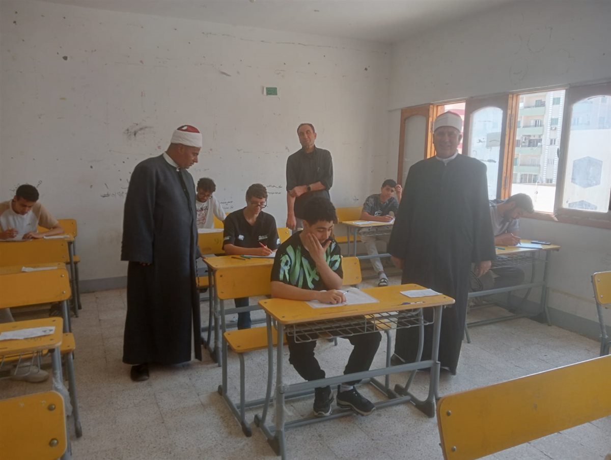 جانب من أعمال الامتحانات، فيتو
