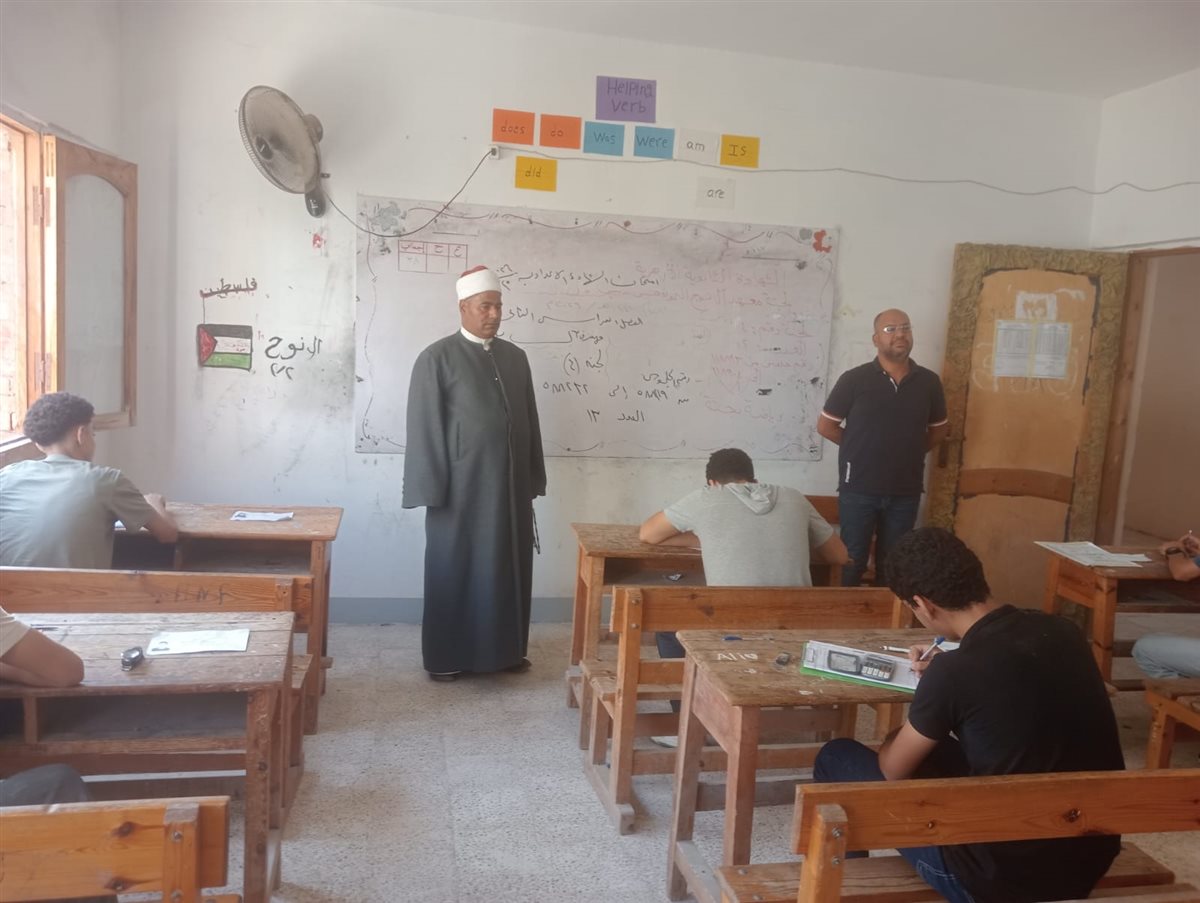 جانب من أعمال الامتحانات، فيتو