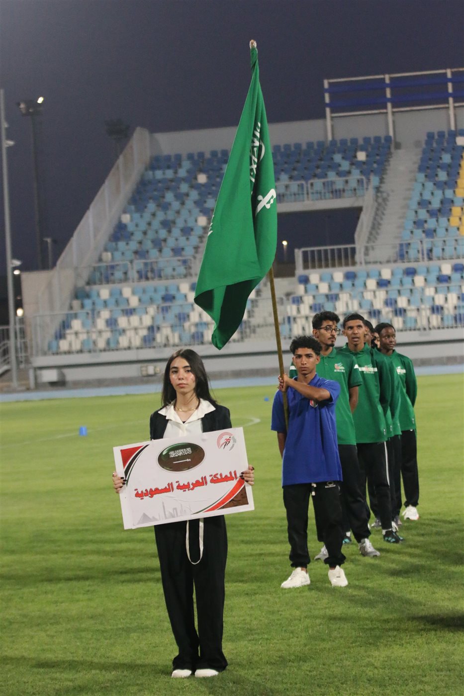 جانب من مراسم حفل الافتتاح، فيتو