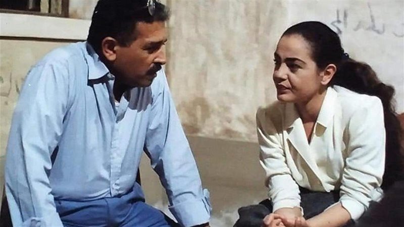 عاطف الطيب مع شريهان اثناء تصوير جبر الخواطر