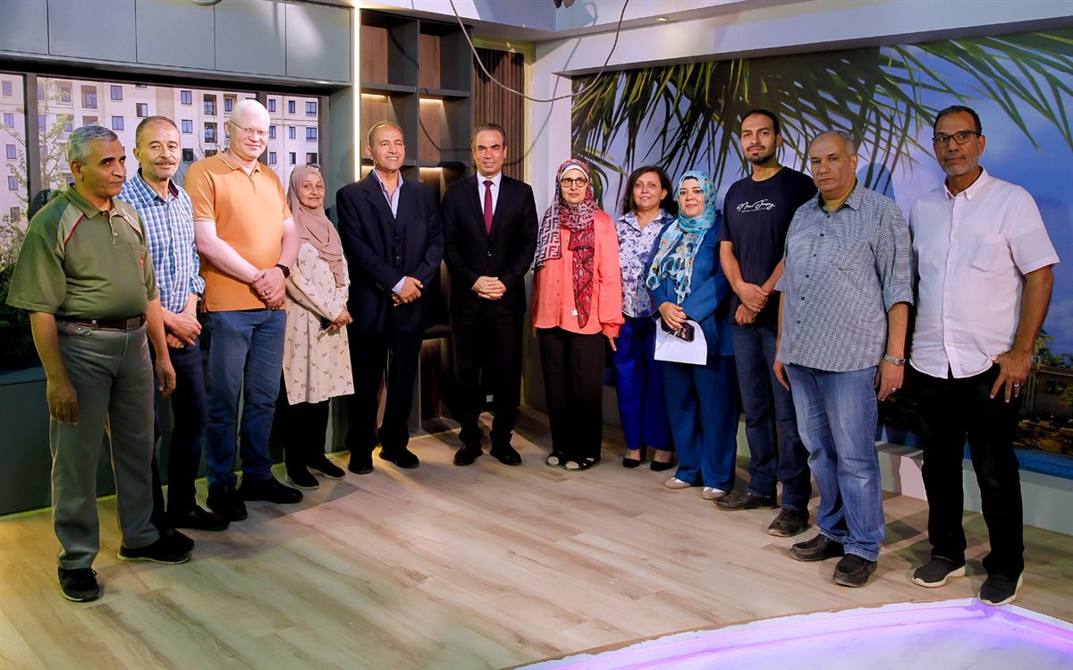 تفقد رئيس الهيئة الوطنية للإعلام أعمال التطوير في ستديوهات القنوات المتخصصة