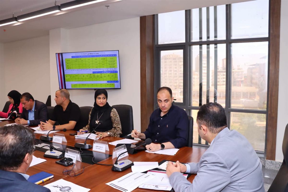 محافظ دمياط يترأس اجتماعا موسعا لمتابعة تقنين أراضي الدولة والموجة 29