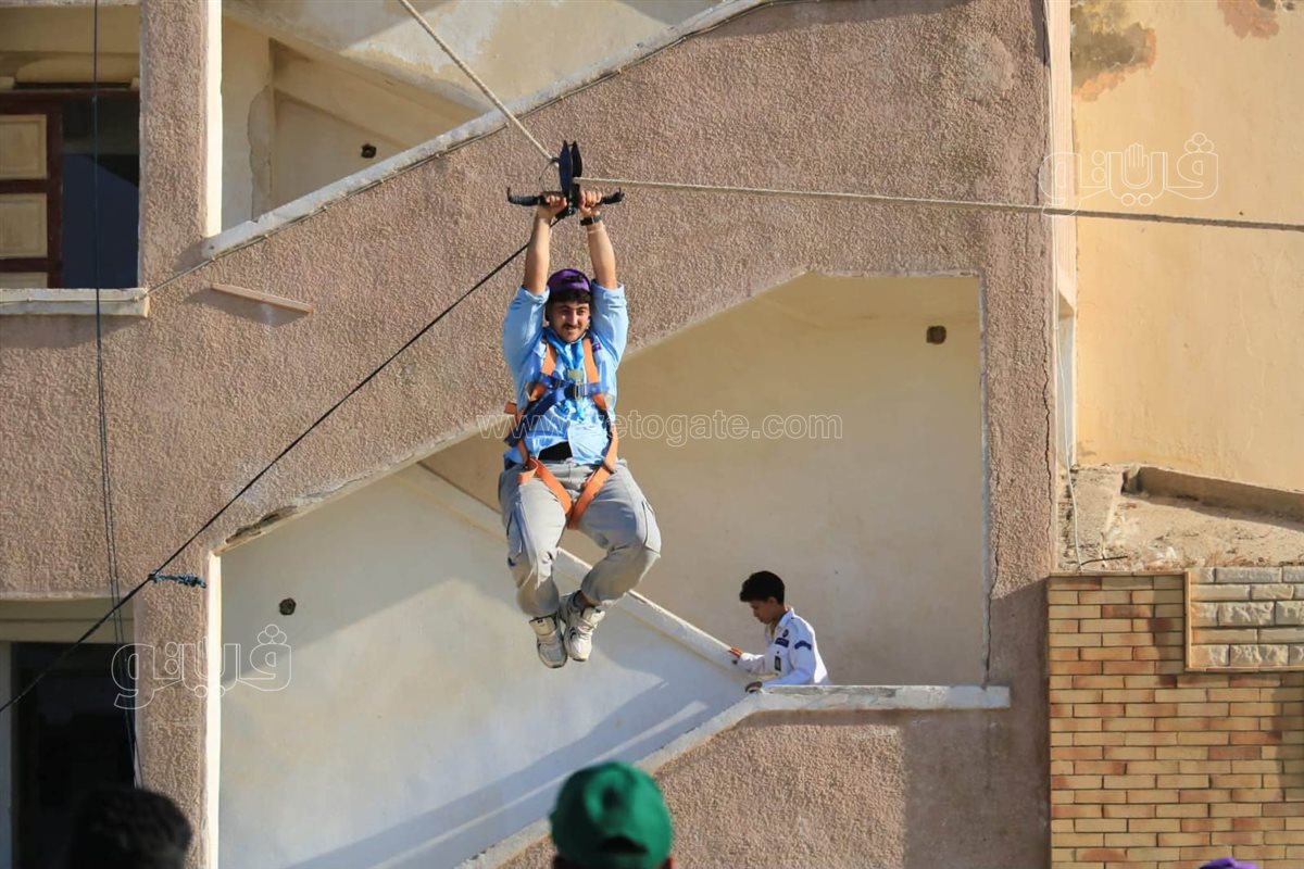 انطلاق المخيم الكشفي الدولي ببورسعيد