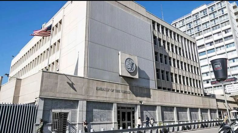 السفارة الأمريكية لدي الاحتلال، فيتو