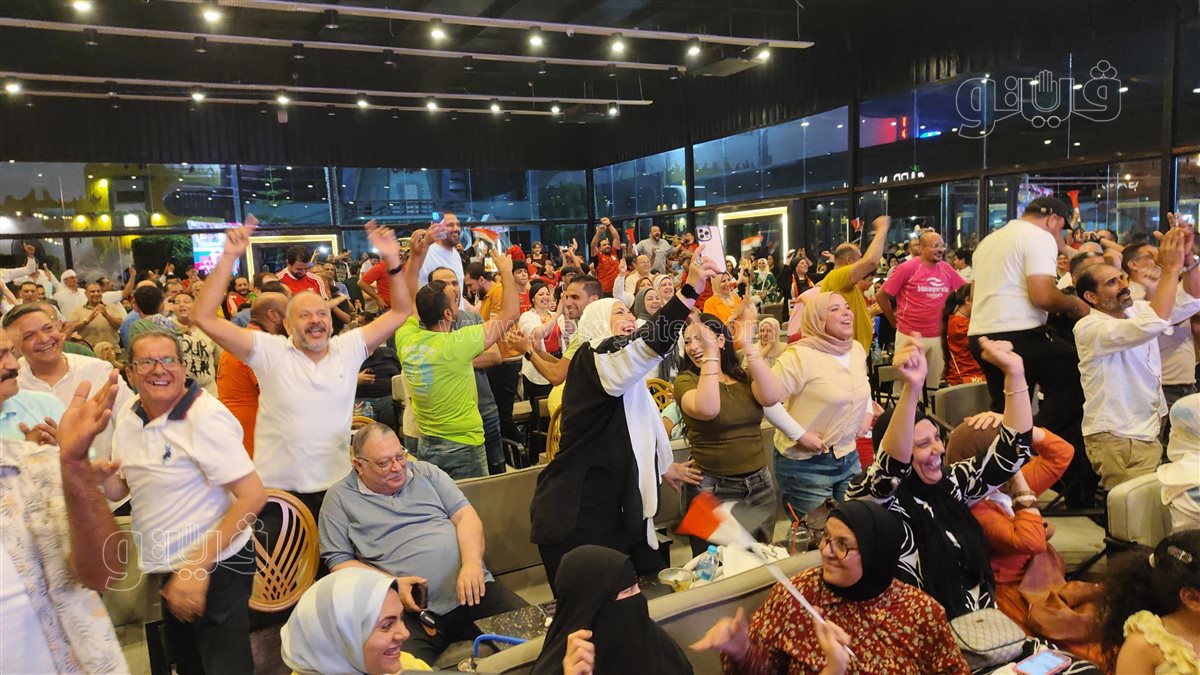 فرحة هستيرية ببورسعيد خلال الفوز بركلات الترجيح