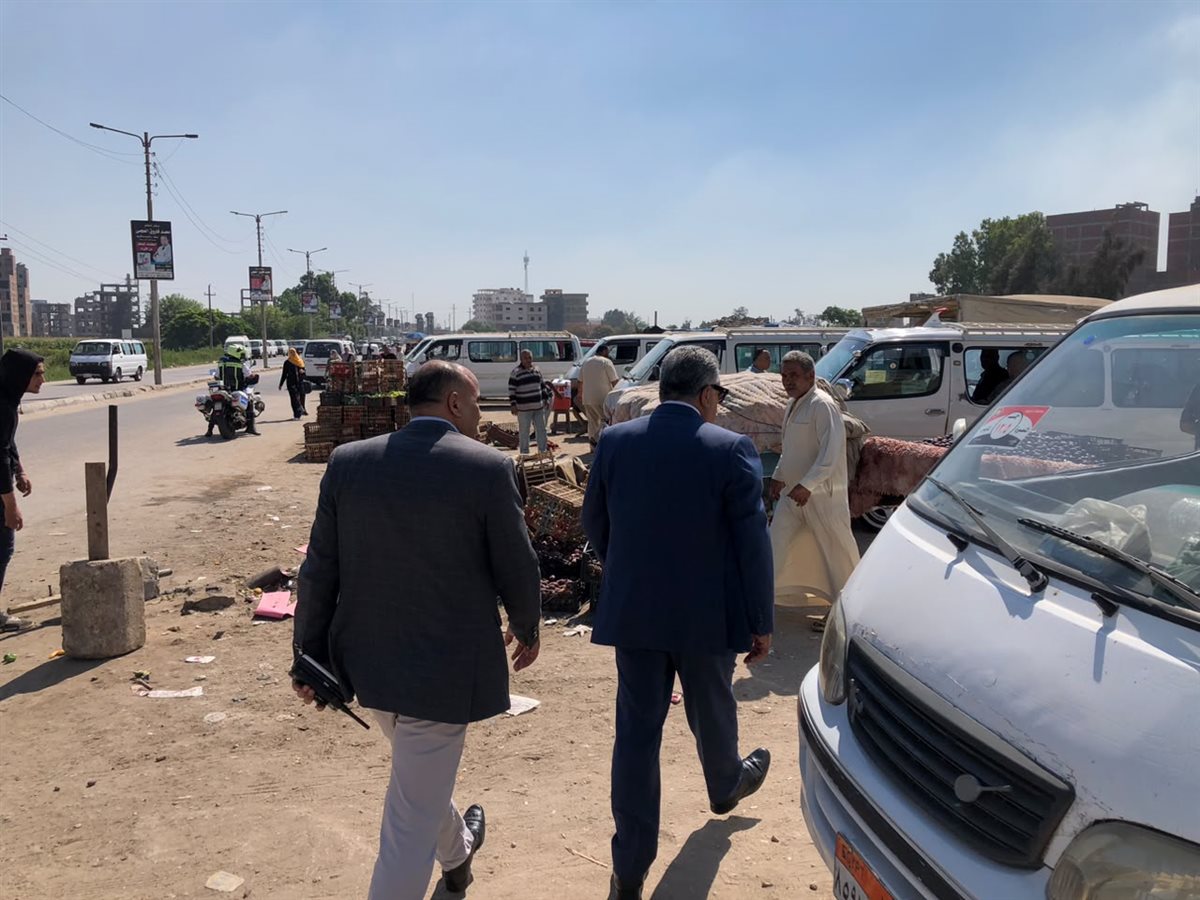 محافظ الدقهلية يتفقد إنشاء موقف جديلة ويكلف برفع الإشغالات