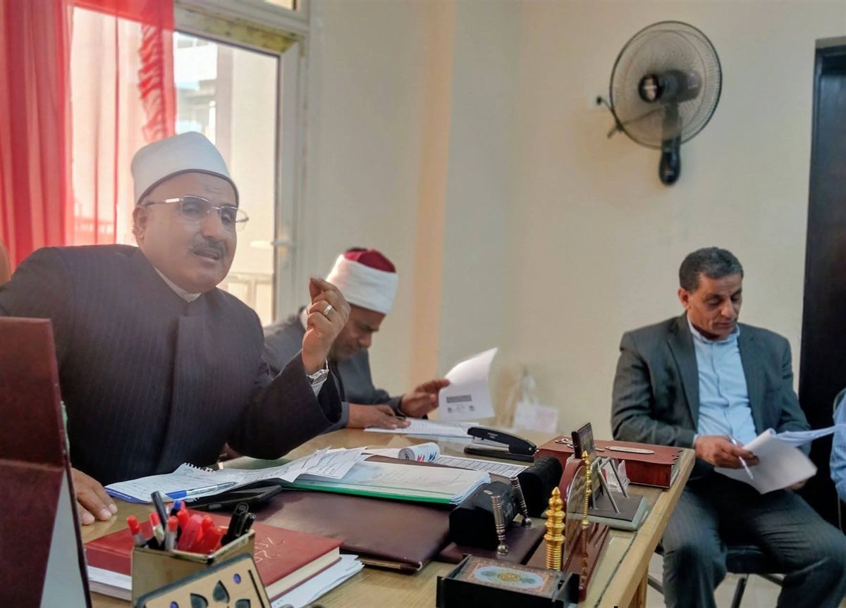 جانب من الاجتماع،فيتو