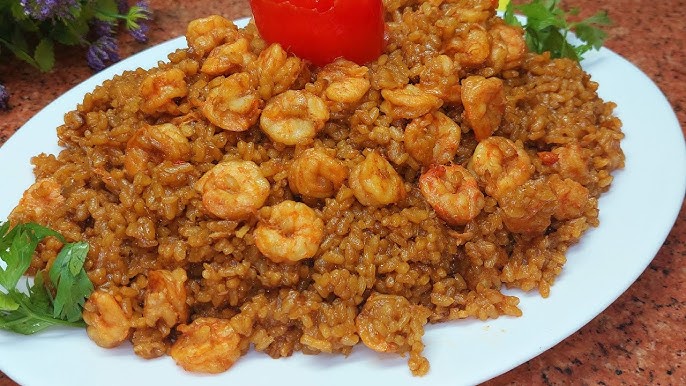 طريقة عمل الأرز بالجمبري