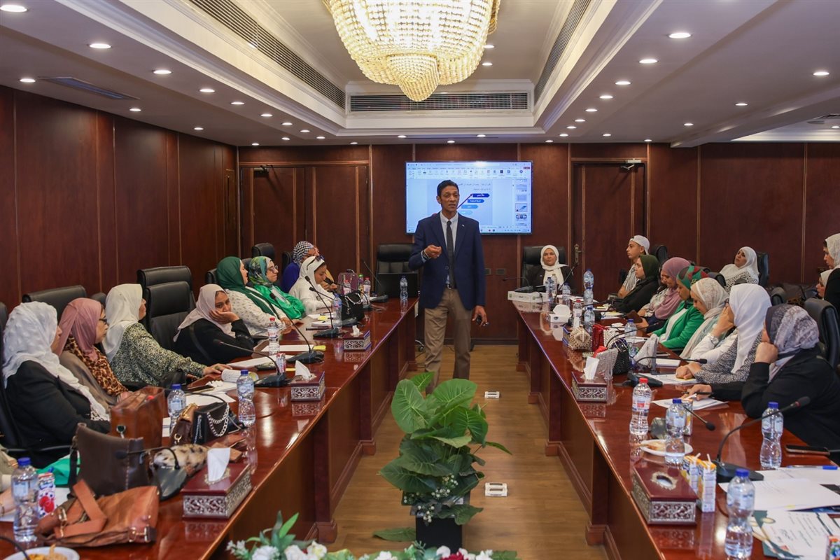 اجتماع فعاليات مجلس سيدات الأعمال بغرفة الجيزة التجارية، فيتو