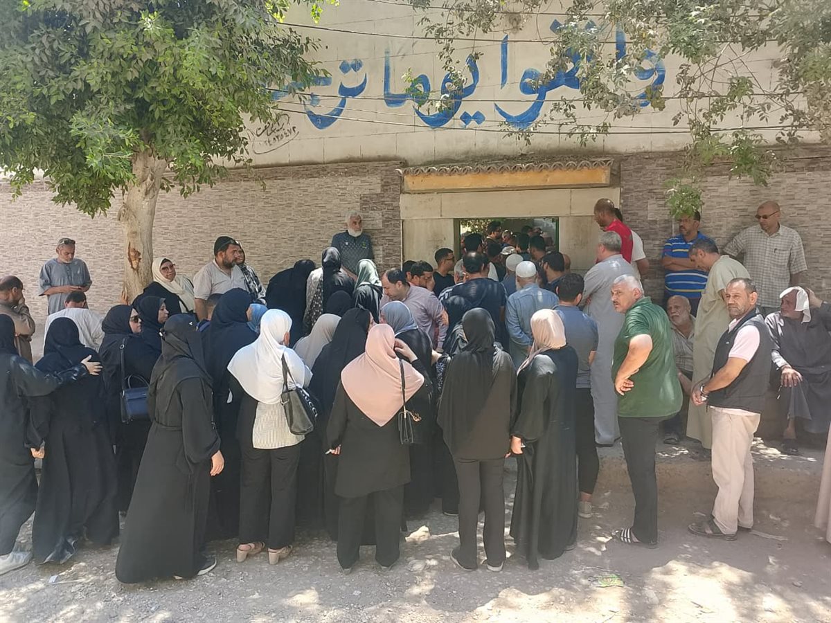 تشييع جثمان طفل حمام سباحة نادي غزل المحلة