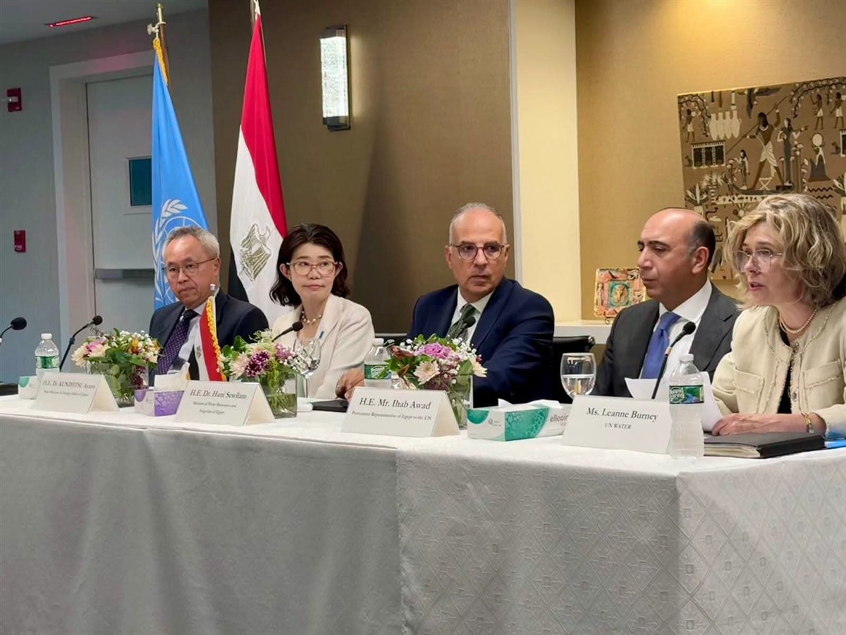 وزير الري يدعو لزيادة تمويل قطاع المياه لمواجهة تغير المناخ