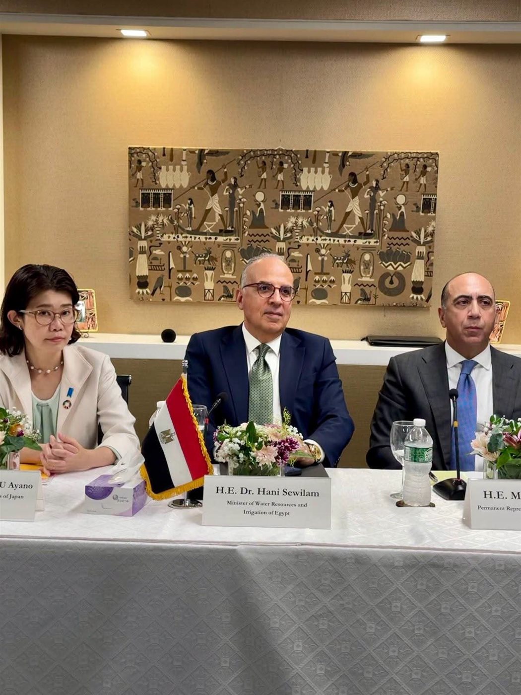 وزير الري يدعو لزيادة تمويل قطاع المياه لمواجهة تغير المناخ