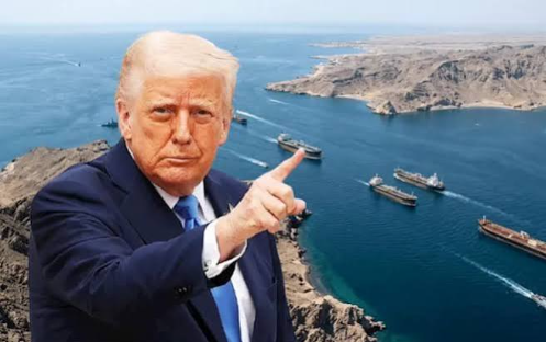 ترامب يعلن سيطرة أمريكا على مضيق هرمز وفرض رسوم حماية