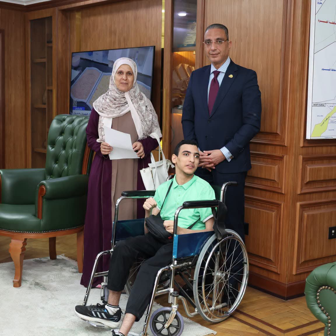 محافظ الجيزة يوجه بتوفير فرص عمل لذوي الهمم بهدف دعمهم ودمجهم في المجتمع