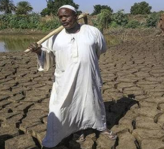 جفاف النيل الأزرق في السودان