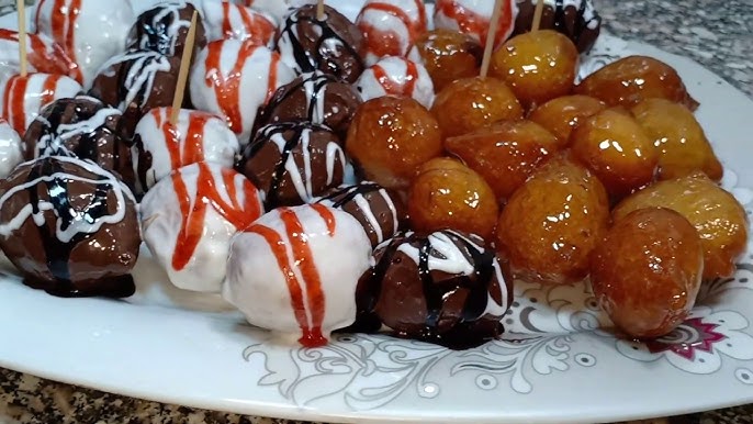 طريقة عمل الزلابية بالوايت شوكلت