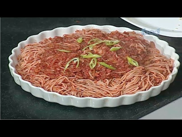 طريقة عمل مكرونة إلهام شاهين