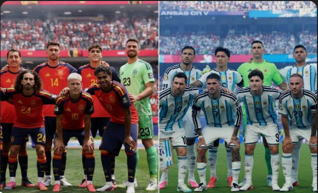 نهائي كأس العالم بين الأرجنتين وإسبانيا