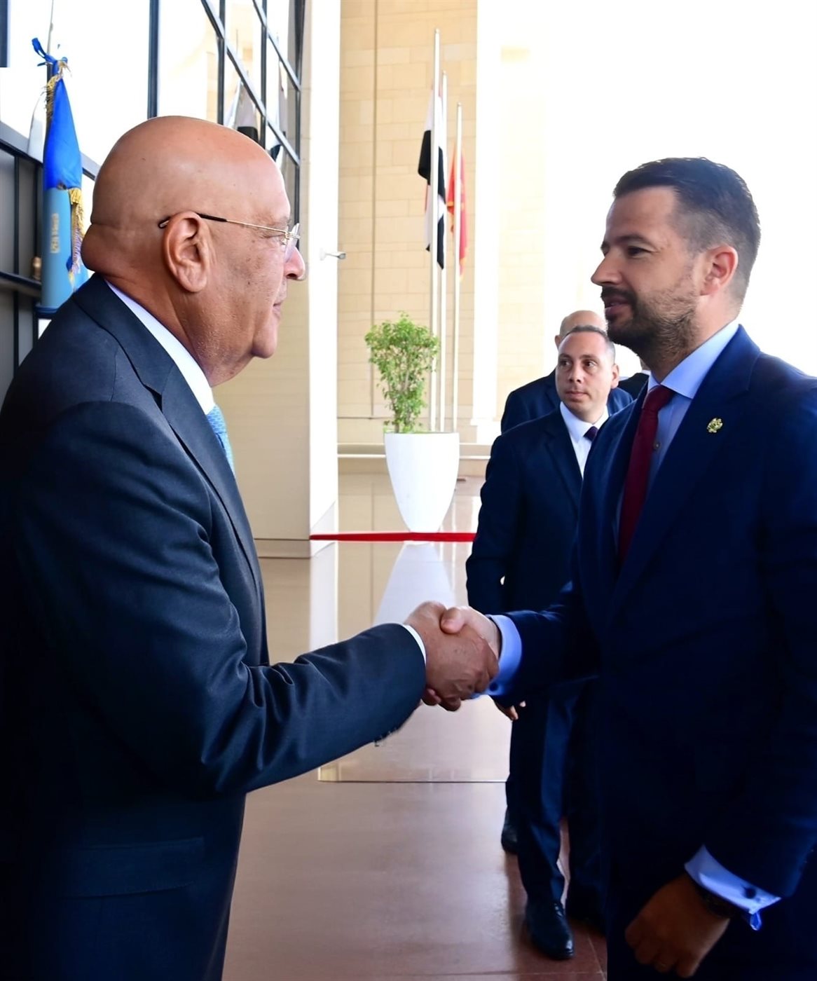 رئيس مجلس النواب يستقبل رئيس جمهورية الجبل الأسود
