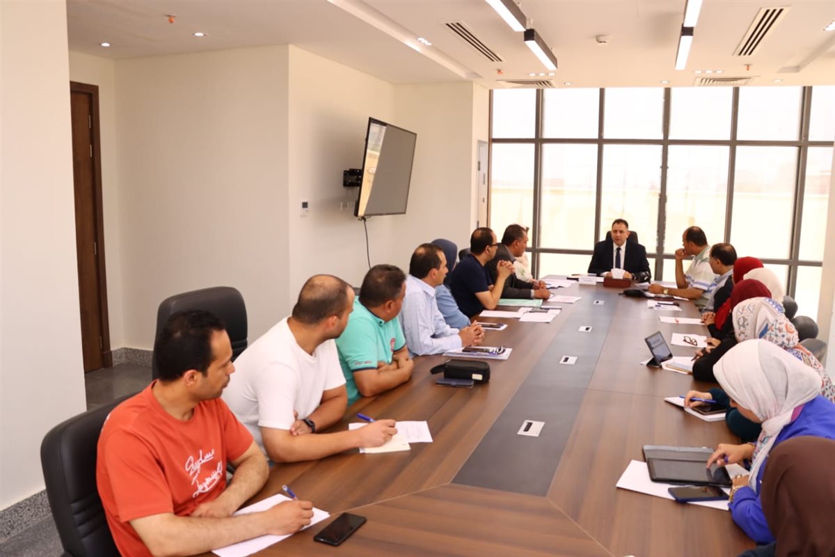 متابعة دورية لملفات البناء والتعديات بدمياط