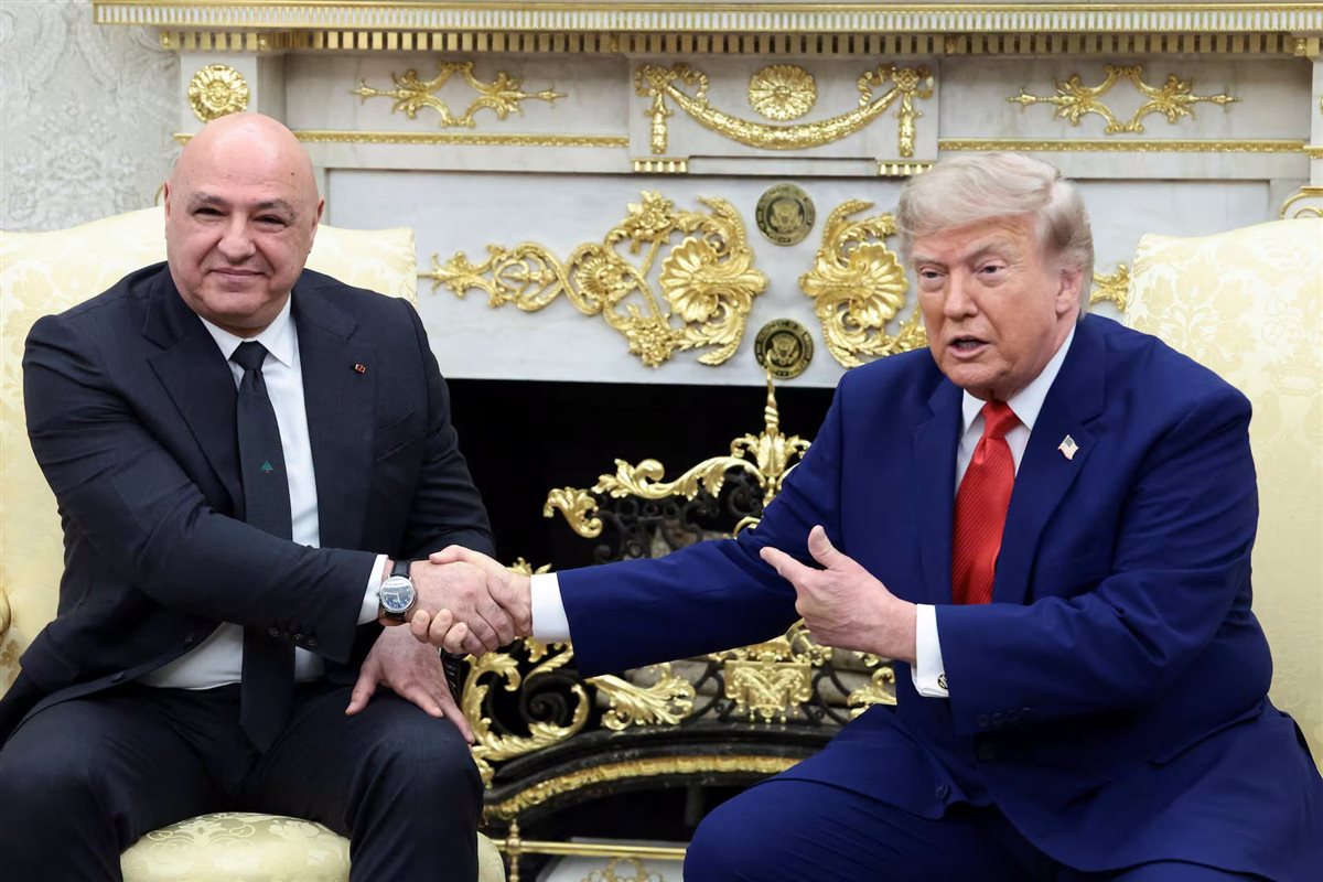 ترامب وعون ، فيتو