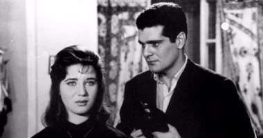 عمر الشريف وزبيدة ثروت فى رد قلبى 