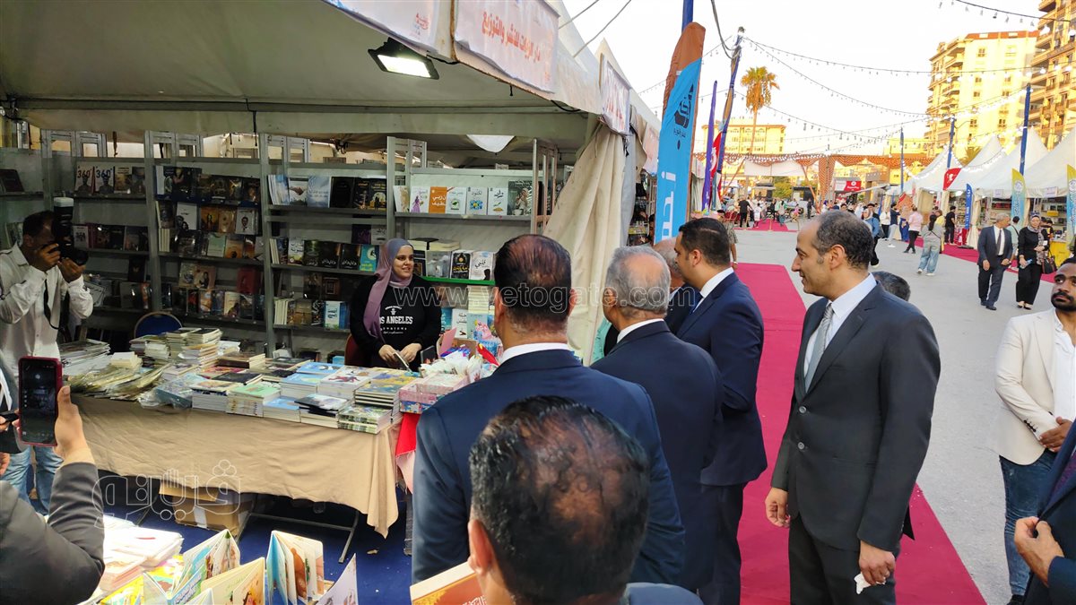 افتتاح معرض الكتاب ببورسعيد&nbsp;