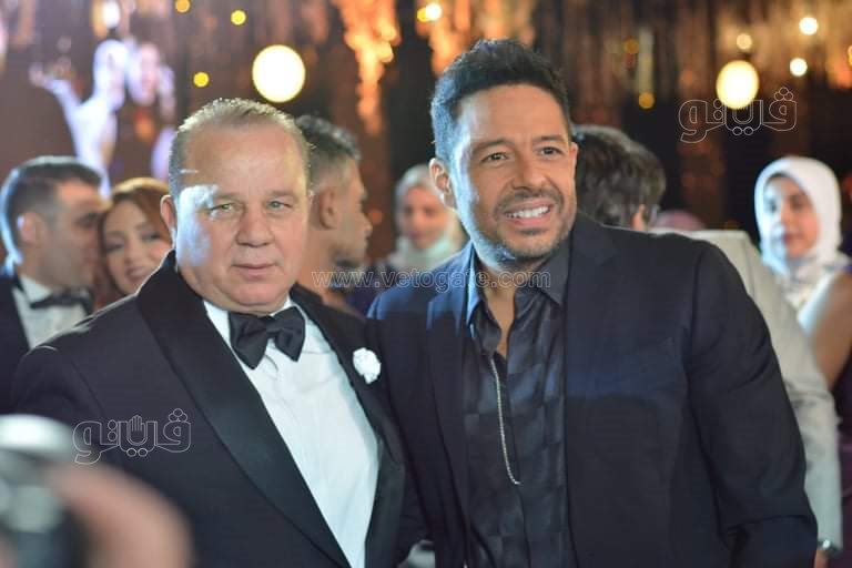 محمد حماقي يشعل حفل ابنة شوقي غريب (4)