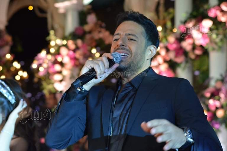 محمد حماقي يشعل حفل ابنة شوقي غريب (5)