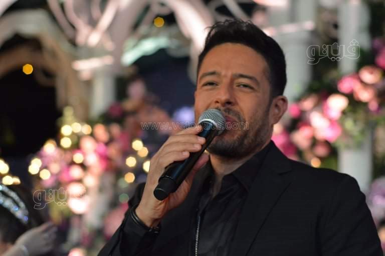 محمد حماقي يشعل حفل ابنة شوقي غريب (7)