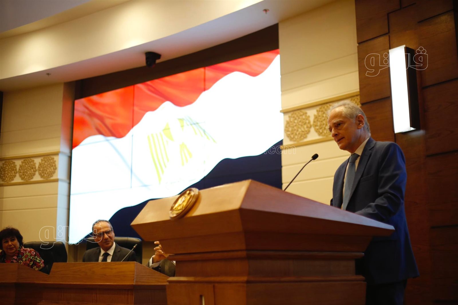 المؤتمر الصحفي للكشف عن تفاصيل الدورة ال٥٣ لمعرض القاهرة الدولي للكتاب (19)