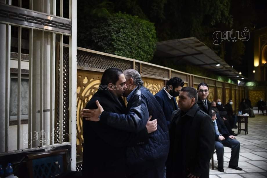  عزاء شقيق خالد لطيف (4)