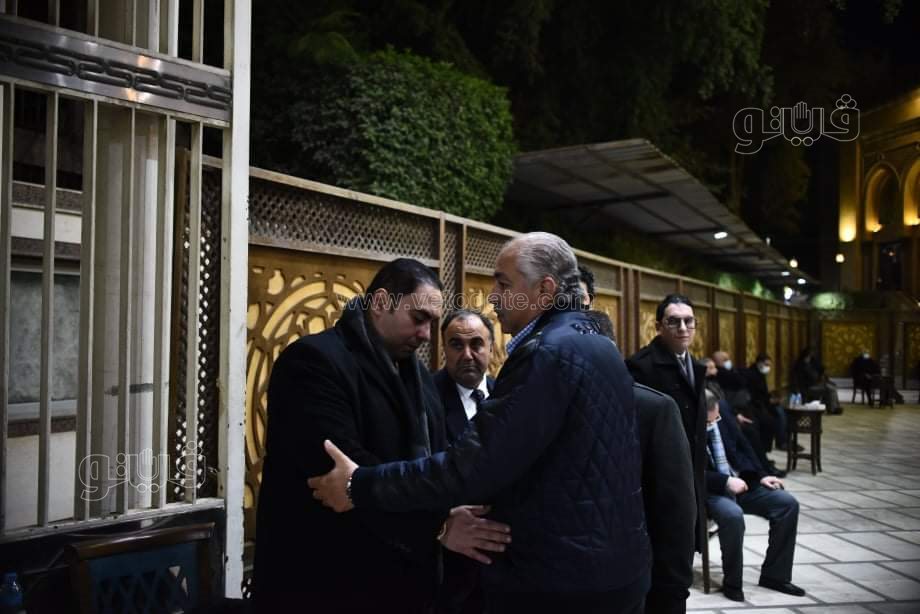  عزاء شقيق خالد لطيف (1)