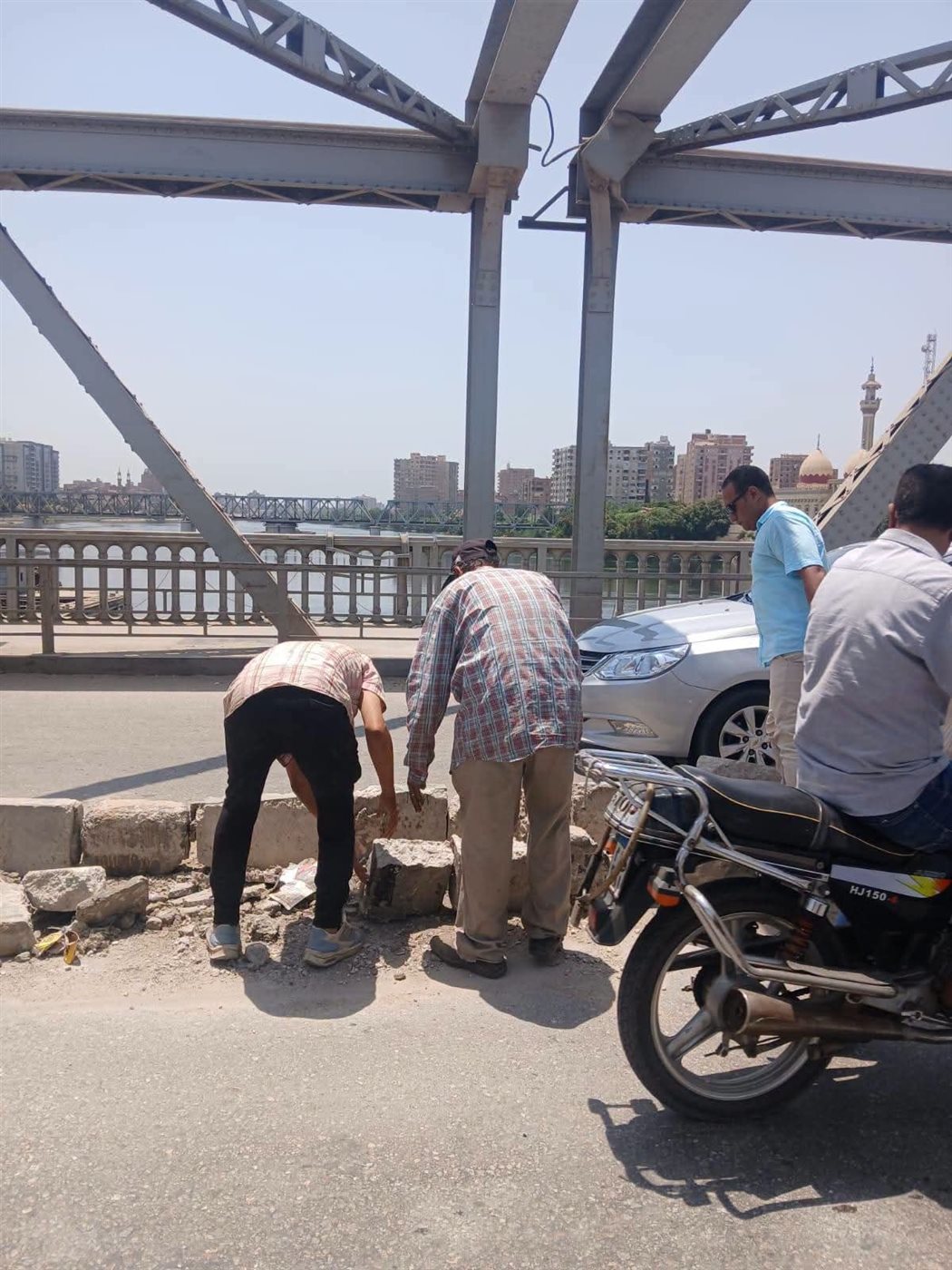 كوبري كفر الجزار بنها، فيتو 