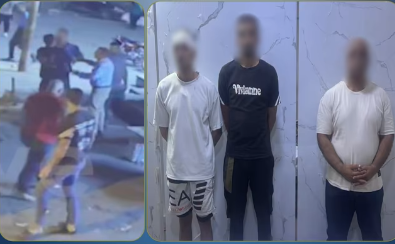 خلافات مالية تنتهي بمشاجرة في حدائق القبة، ضبط طرفي الواقعة بعد تداول فيديو الاعتداء، فيتو