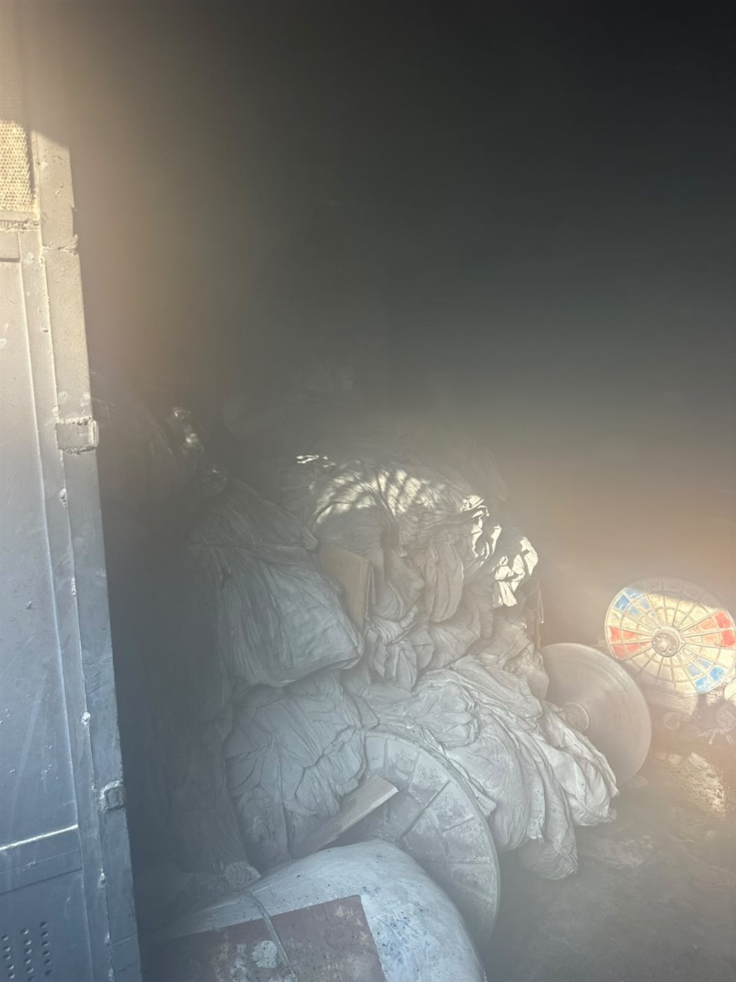 حريق مصنع نسيج بشبرا الخيمة، فيتو