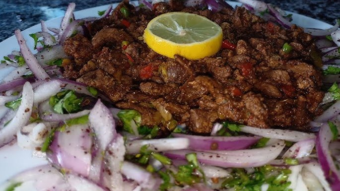 طريقة الكبدة بالبصل