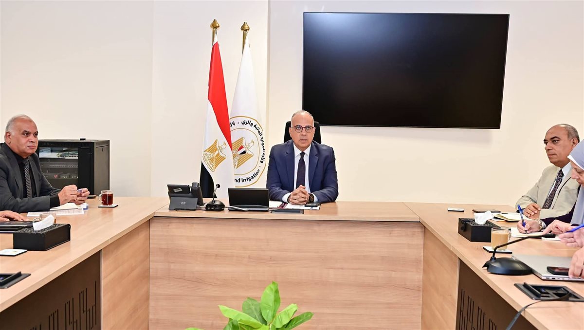 اجتماع &nbsp;وزير الري لمتابعة جهود الوزارة في دعم التحول الرقمي