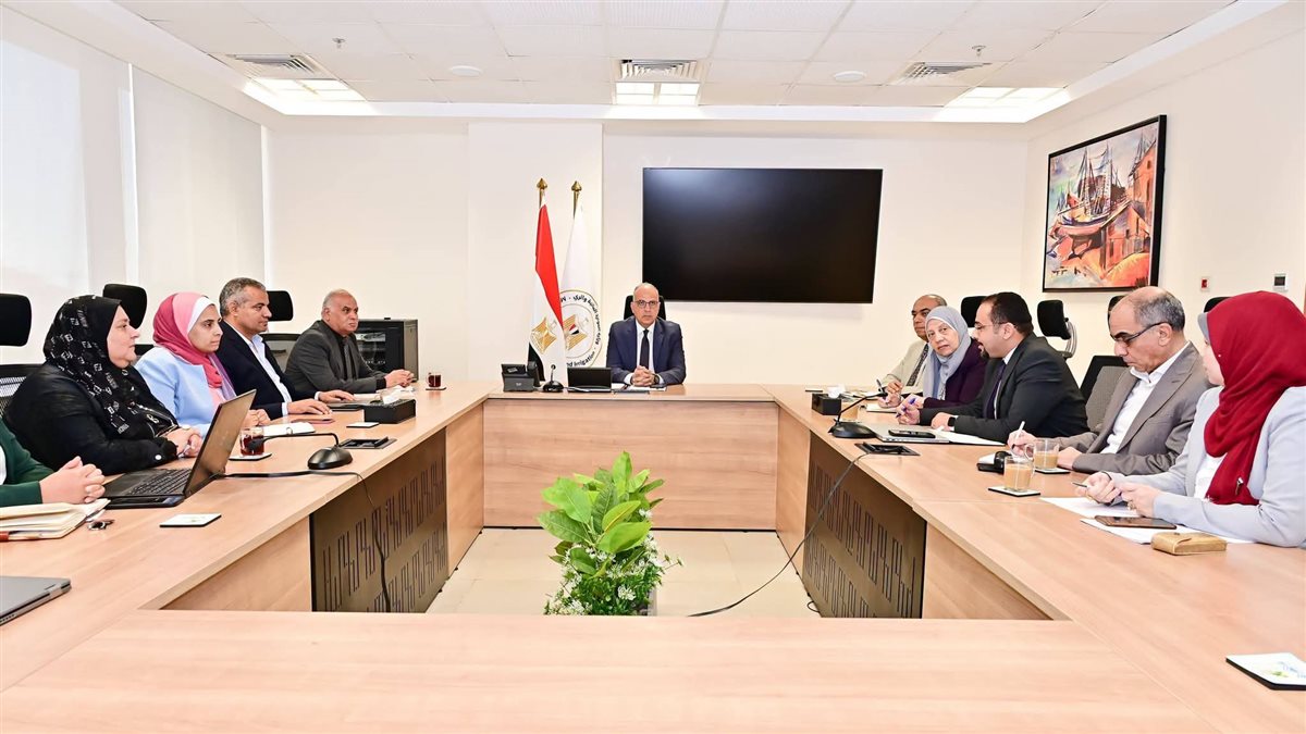 اجتماع &nbsp;وزير الري لمتابعة جهود الوزارة في دعم التحول الرقمي