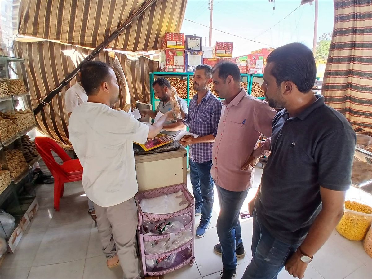 حملة مكبرة على الأسواق والمخابز بالخارجة في الوادي الجديد&nbsp;
