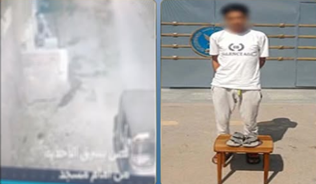 فيديو سرقة أحذية المصلين يقود لضبط عاطل بسوهاج.. والمتهم يرشد عن المسروقات