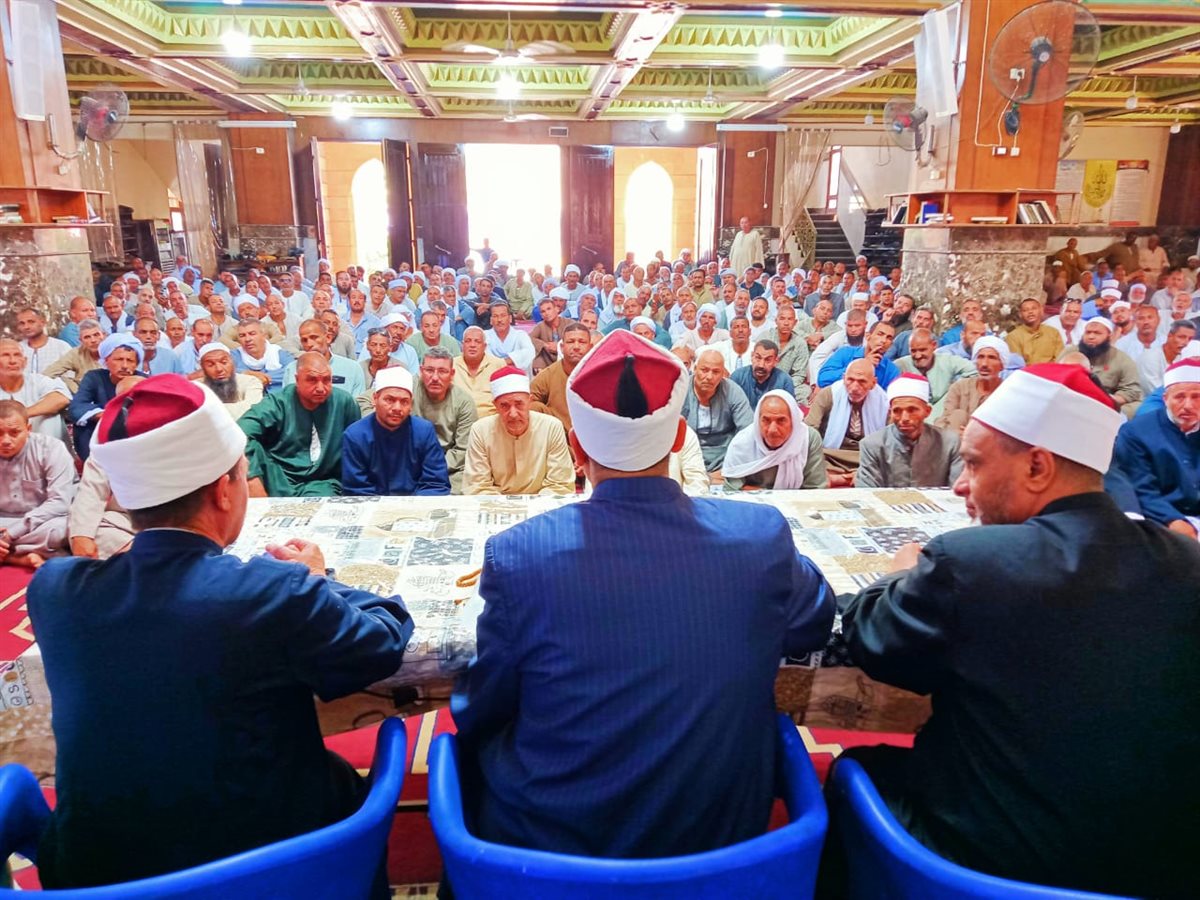 وكيل وزارة الأوقاف يلتقي الأئمة بمراكز الفيوم وطامية وسنورس