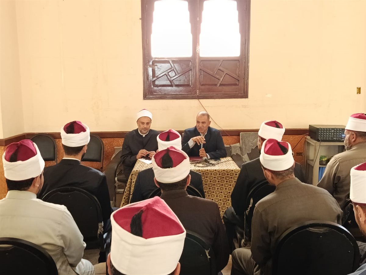 جانب من فاعليات الدورة التدريبية للأئمة بالإسماعيلية، فيتو