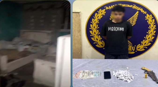 فيديو «اقتحام المنزل وتحطيم محتوياته» يكشف محاولة تبرئة تاجر مخدرات في شبرا الخيمة