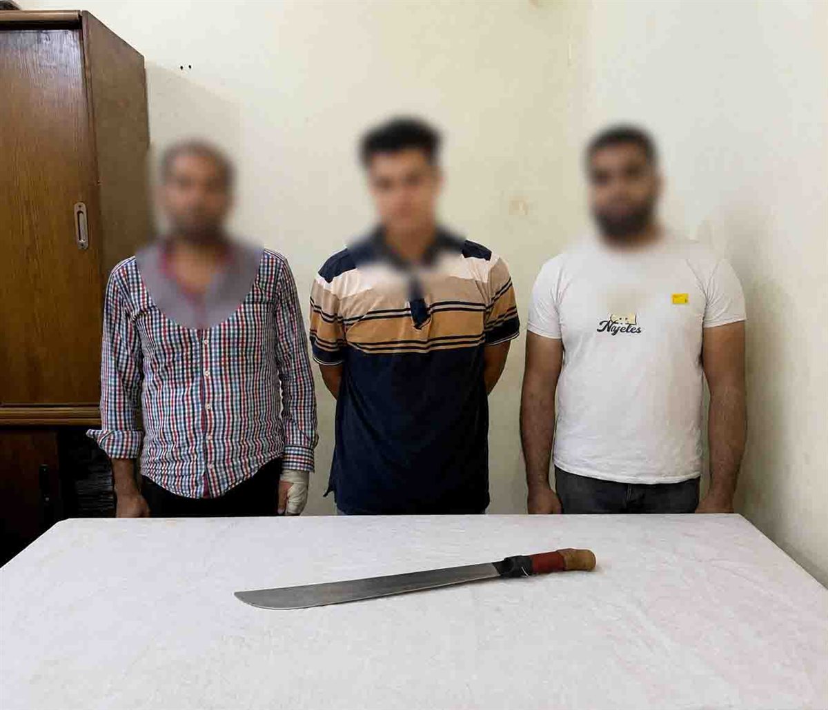 الاعتداء على شخص بـ“سنجة” تحت مزاعم “كاذبة” برفض المجني عليه السماح للمتهم بترويج المخدرات أمام منزله، فيتو