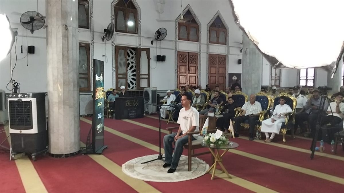 جانب من فاعليات المسابقة، فيتو